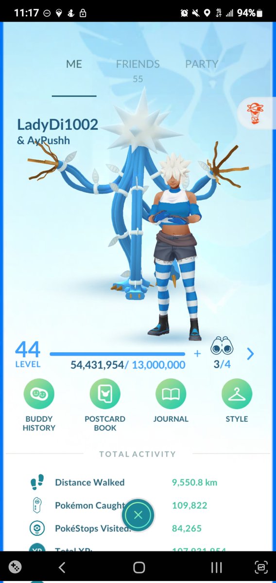 LadyDi1002's tweet photo. I'm back #PoGO #Tweethearts and #Tweeties!!
#DressedUp
#InGameOutfits
#FittedUp
#ShinyXurkitree
#Yaaaaaaz https://t.co/jGaE0DSbXl
