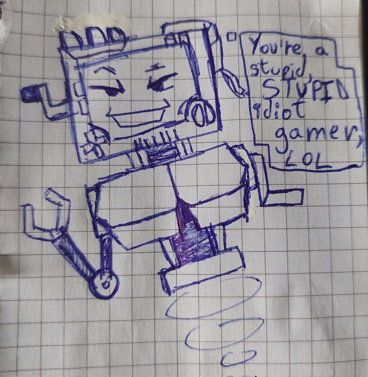 tv_head_nov's tweet photo. Did I mention I'm back in my Inscryption hyperfixation?

#inscryption #inscryptionp03 #doodle #sketch https://t.co/qHhNAPJc5d