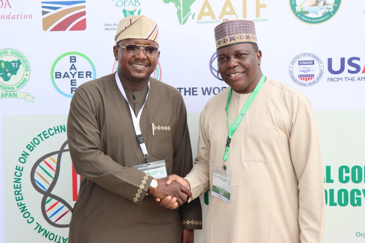 SokotoDigital's tweet photo. Representative of H.E the @SokotoGovernor Dr Ahmad Aliyu Sokoto, the Commissioner of @SokotoDigital, @Hon_Bashar_K presented a resounding speech on behalf of the Government &amp; good people of Sokoto State at the International Conference on Biotechnology #ICoB24. Full details later. https://t.co/42nY969XTO