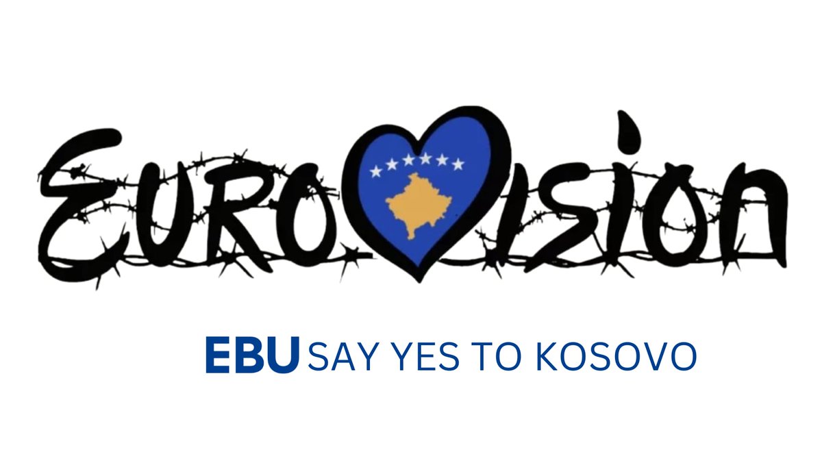 ESCKOSOVO's tweet photo. EBU, say YES to Kosovo! 

#Kosovo is waiting for an invitation to #Eurovision 2025 🇽🇰🤞🙏🫶 https://t.co/fM8DSlrE9D