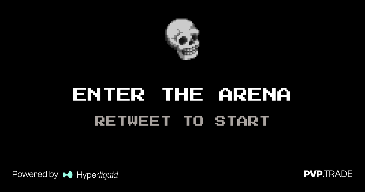 pvp_dot_trade's tweet photo. ☠️ Are you ready to enter the arena? This is where heroes will be made.

Invites to the private beta dropping in the next 24 hours. DMs open, notis on, retweet and follow @pvp_dot_trade. https://t.co/fzCVGlB4L7