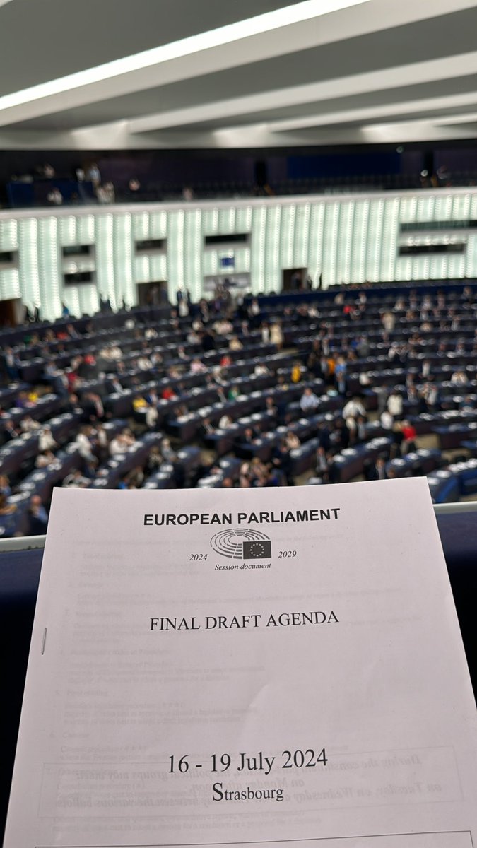 Today marks the first day of the new EP term. Exciting moments for democracy where the newly elected MEPs will vote for their leaders