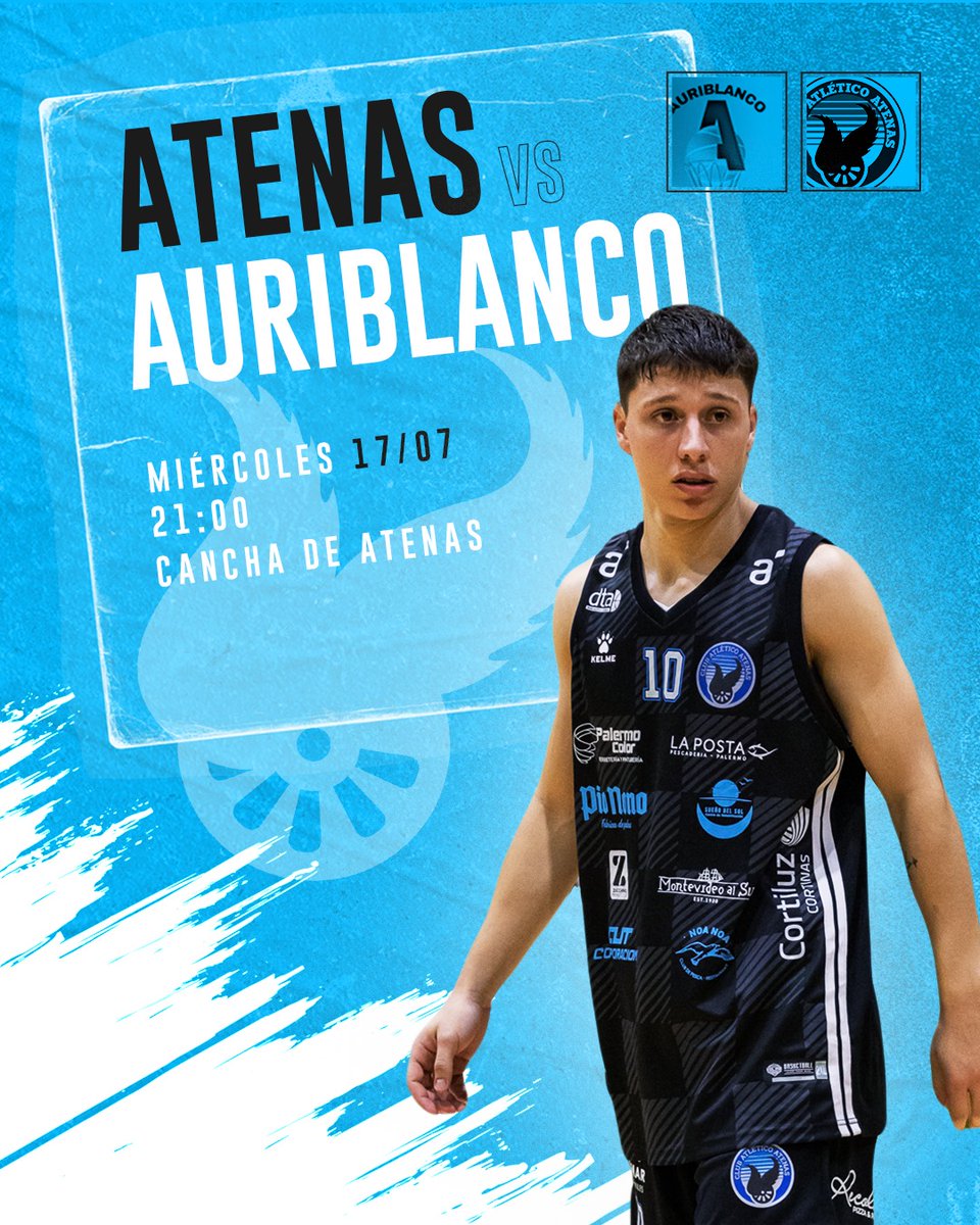 jatempone's tweet photo. ¡A SEGUIR EN LA CIMA ! 

Atenas 🆚 Auriblanco 

🗓️ 17/07
🕜 21:00 hs
📍Cancha de Atenas 

🎟️ Entradas disponibles en TickAntel 

🎙️Transmisión en VIVO por Sentimiento Ateniense 

⚪🔵 LEVANTA LAS ALAS UN NUEVO ATENAS ⚪🔵 https://t.co/Iep952UZlm