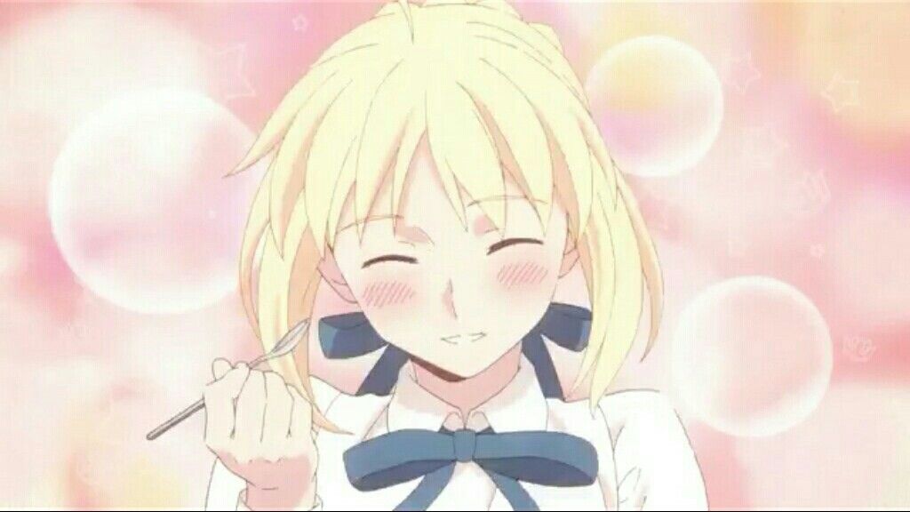 pendragonbot's tweet photo. @casterofcolchis Likewise~!

(Happy blushy Saber noises) https://t.co/HrHaUeDVPU