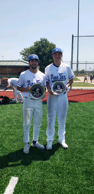 PineTarAcademy's tweet photo. Big weekend from the 18u team, winning the WWBA Midwest championships!

@TravisGodfrey24 wins MVPitcher for throwing 8 innings with 1 ER, 5 hits, 2 BB, and 6 k. 

@TomasPalomarez wins MVP, going 6/17 with 2 2B, HR, 7 rbi, and 6 runs

#DevelopmentCulture
#DevelopmentWins https://t.co/N0l9oRq3qv