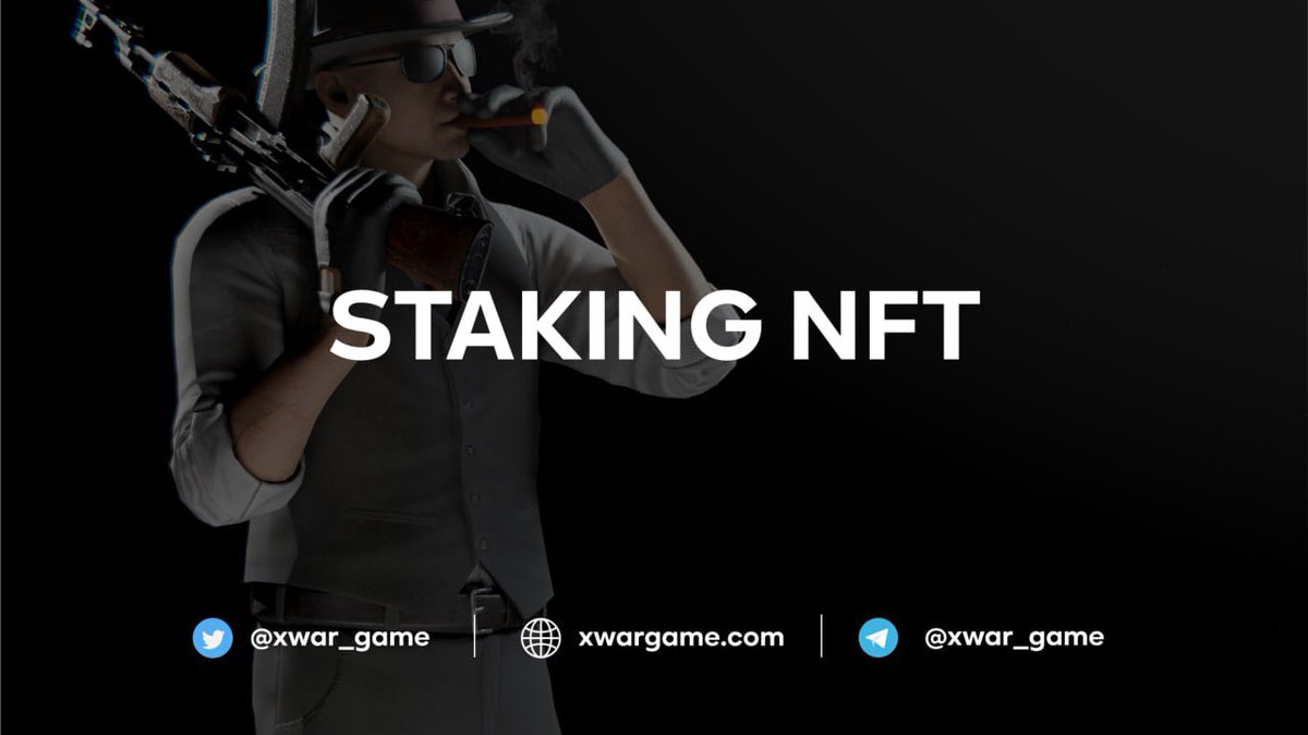 🔫 Owning NFTs from X-WAR is not only cool, it's profitable too 

Shortly after the 9999 NFT collection launches, there will be steaking, you can get $XWAR for having your NFTs simply...stored away

⚡️Sounds great, but it's far from the only benefit of owning NFTs from X-WAR.
