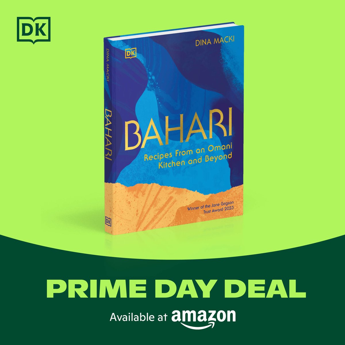 BAHARI by <a href="/dinamacki/">Dina</a> is an Amazon Prime Day deal!

Chosen as one of @EveningStandard's best cookbooks of 24, Dina Macki explores the unique foodscape of Oman, in the first Omani cookbook to be written by an Omani chef.

You can get your copy here: bit.ly/3LqLLRZ