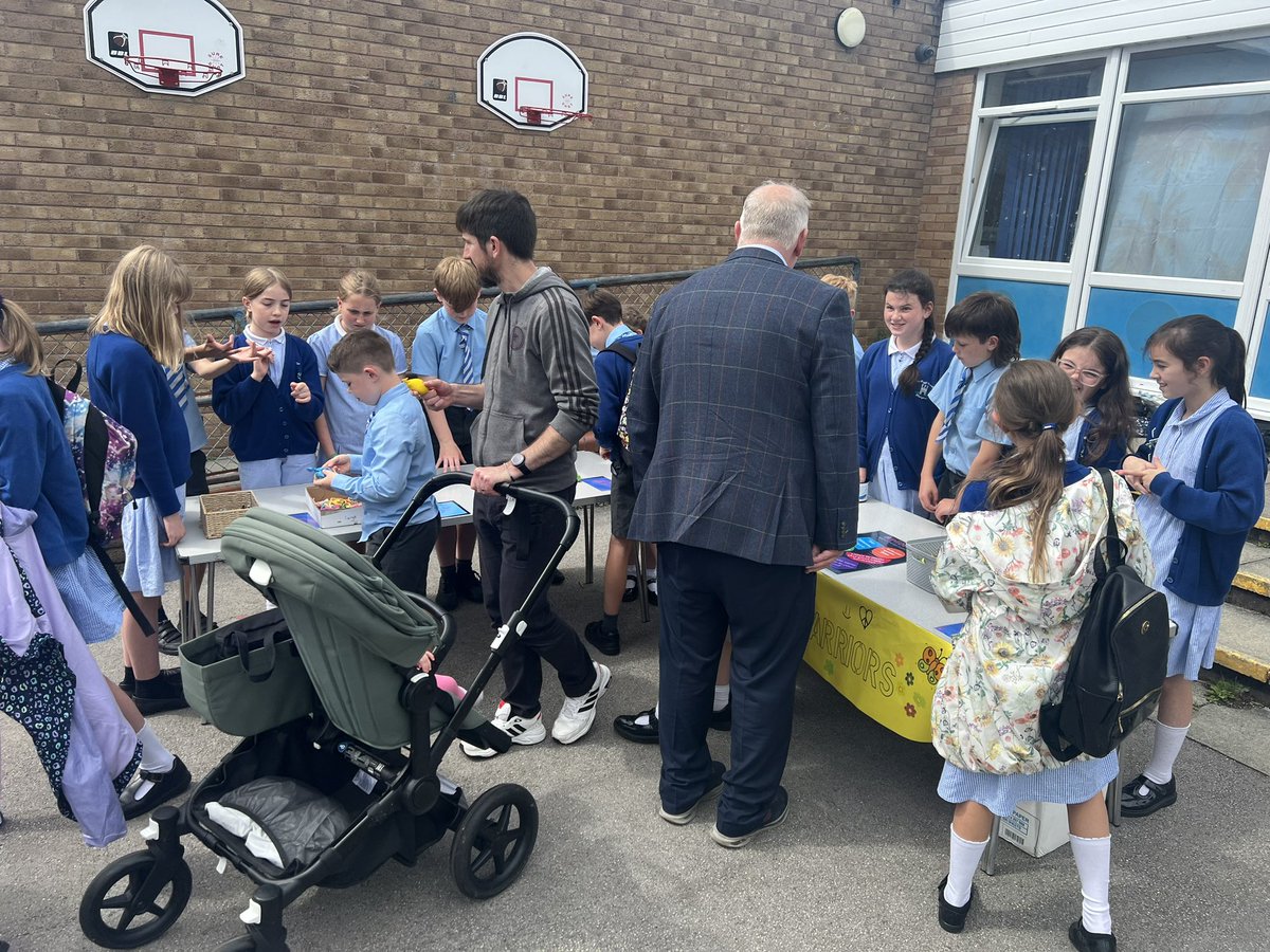 rofftschool's tweet photo. Diolch i bawb for coming along to Year 5’s ‘Wellbeing Warriors’ enterprise stall this afternoon ✨ Bracelets and lavender bags will continue to be on sale for the rest of this week - please come to the year 5 classroom if you would like to buy! https://t.co/m6c1yV05zO