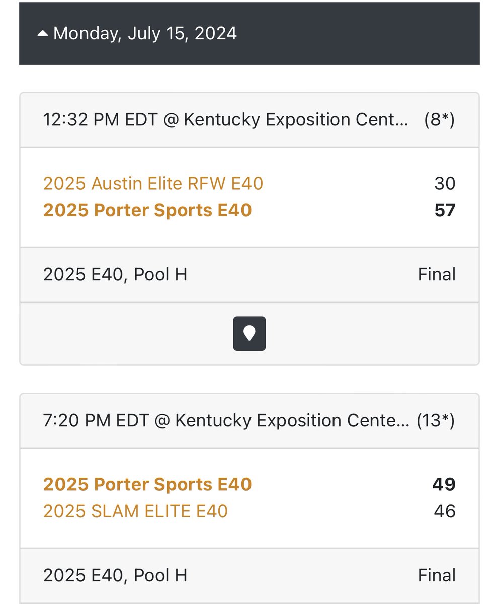 Laila Harvey (@latasha_laila) on Twitter photo Another great tournament with my teammates, going 3-1 <a href="/Elite40League/">Elite 40 League</a> <a href="/TFNsRun4Roses/">TFN's Run 4 Roses</a> Championship tournament. A little rest lol, then Thursday-Friday <a href="/WarGames285/">WarGames 28.5</a> in Atlanta.
<a href="/PorterSports1/">Porter Sports</a> <a href="/girls_legacy/">Legacy Girls BBall</a> Another great tournament with my teammates, going 3-1 <a href="/Elite40League/">Elite 40 League</a> <a href="/TFNsRun4Roses/">TFN's Run 4 Roses</a> Championship tournament. A little rest lol, then Thursday-Friday <a href="/WarGames285/">WarGames 28.5</a> in Atlanta.
<a href="/PorterSports1/">Porter Sports</a> <a href="/girls_legacy/">Legacy Girls BBall</a>