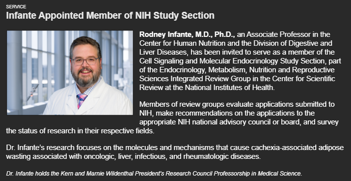 UTSW Internal Medicine Resident Research Programs (@utsw_imresrsrch) on Twitter photo Congrats to Dr. Rodney Infante on being appointed as a member of the NIH Study Section!
<a href="/UTSWInternalMed/">UTSW Internal Medicine</a> <a href="/infante_rodney/">Rodney Infante</a>
#internalmedicine #PSTP #UTSouthwestern Congrats to Dr. Rodney Infante on being appointed as a member of the NIH Study Section!
<a href="/UTSWInternalMed/">UTSW Internal Medicine</a> <a href="/infante_rodney/">Rodney Infante</a>
#internalmedicine #PSTP #UTSouthwestern