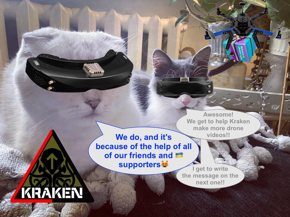 trinzu's tweet photo. 📡KRAKEN LONG-RANGE FPV ANTENNAS🚁 685 TO COLLECT❗️

KRAKEN needs 2 long-range antennas and cables so they can deliver presents to the orcs over longer distances 😈🎁

GOAL: 160.000 ₴ (~€3590)
DAY4- COLLECTED: €2905

DONATE: https://t.co/qbs233lhj0 OR https://t.co/tIxl89LU6F

Thank you for helping KRAKEN plant more sunflowers this summer 🌻🌻🌻