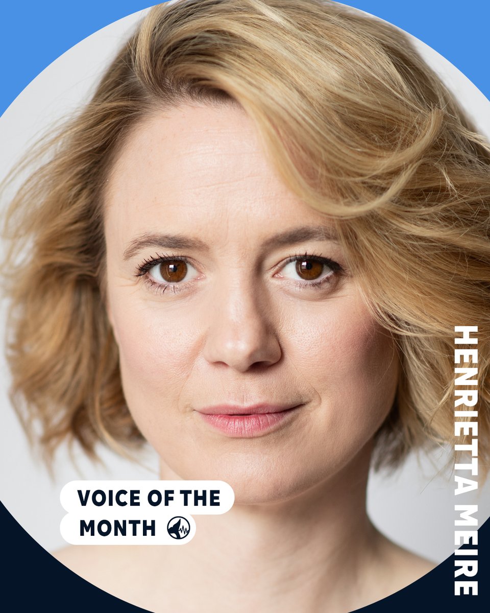 We're excited to announce our Voice of the Month for July! Congratulations to Henrietta Meire (<a href="/McMeireKat/">Henrietta Meire</a>)!🎉🎉⁣⁣⁣⁣⁣⁣⁣⁣
⁣⁣⁣⁣⁣⁣⁣⁣⁣⁣⁣⁣⁣
See thread below to learn more about Henrietta &amp; hear the advice she received when she first started narrating🎧🎙️
