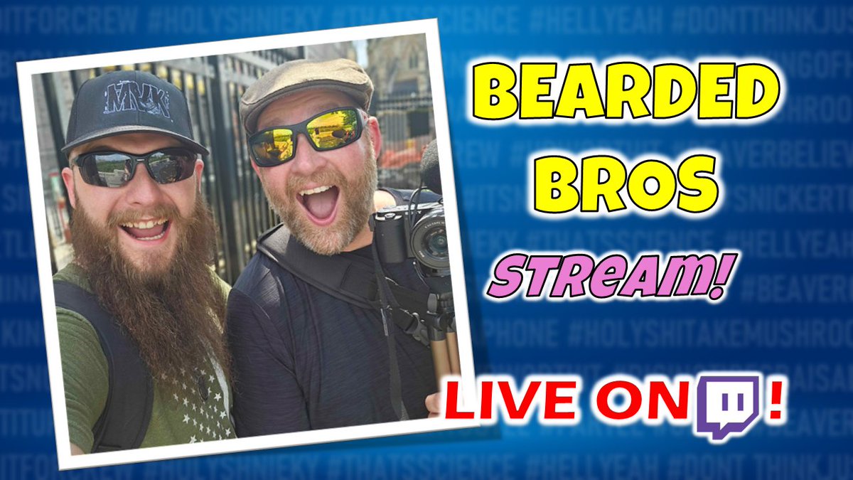 [ Twitch-iversary Month ] 

🌟 BEARDED BROTHERS STREAM 🌟@madvikingking joining me on stream today! 

| Giveaways | 💖LIVE NOW 💖 twitch.tv/supermurgantro…  
#doitforcrew #supercrew