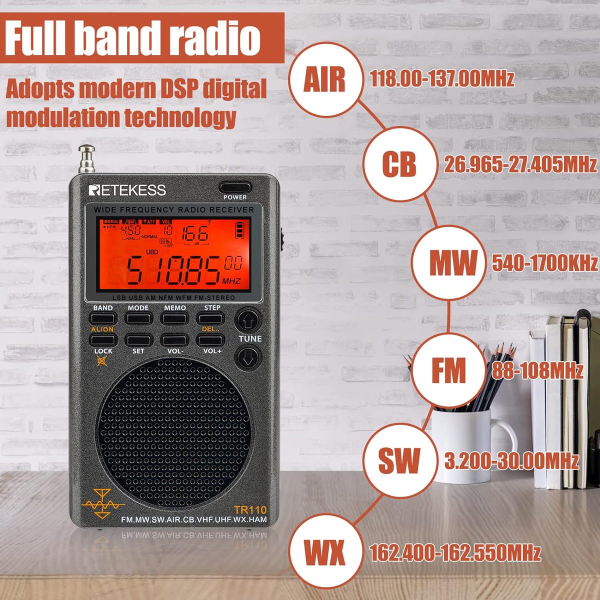 todderbert's tweet photo. The Retekess TR110 AM FM WX AIR VHF UHF SSB Shortwave Radio for $69! (paid link) As an Amazon Associate I earn from qualifying purchases.
Prime Days at Amazon USA: https://t.co/p4ZFo2GLWB
My Review: https://t.co/dyNBmv2sld
#retekess #tr110 #am #fm #wx #air #ssb #shortwave #radio https://t.co/sShhigDklj