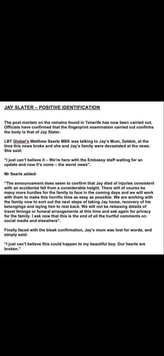 MISSINGJAYSLATERUPDATES tweet media