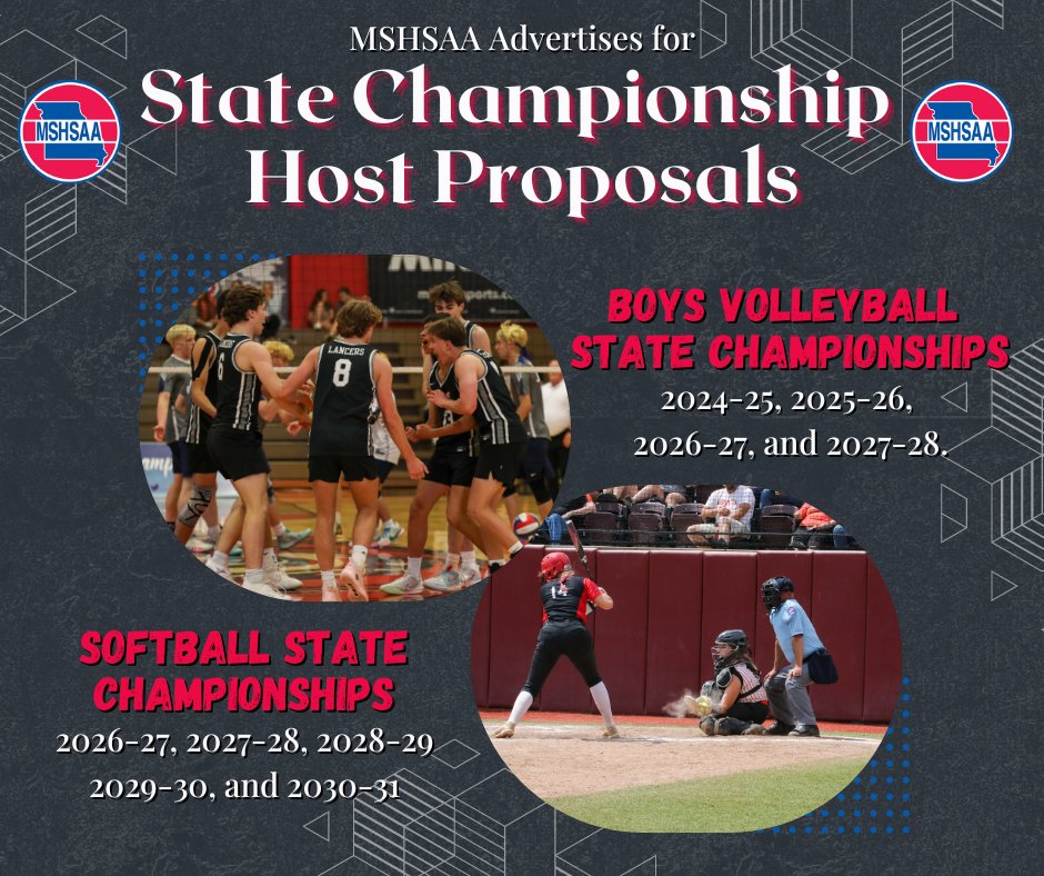 We are on the hunt for the perfect venues to host our future Boys Volleyball and Softball State Championships! 🏐🥎 Got what it takes to be the ultimate championship destination? Let us know!
bit.ly/4bFKkda