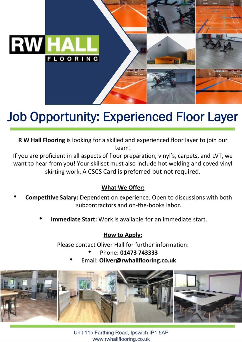 RW Hall Flooring tweet media