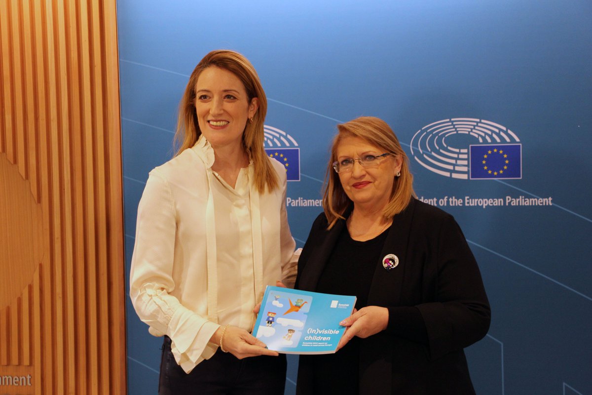 Eurochild_org (@eurochild_org) on Twitter photo Congratulations <a href="/EP_President/">Roberta Metsola</a>! We look forward to continue working together in these challenging times to promote and protect #childrights ! We must amplify children's voices, advocate for just policies and ensure no child is left behind! Congratulations <a href="/EP_President/">Roberta Metsola</a>! We look forward to continue working together in these challenging times to promote and protect #childrights ! We must amplify children's voices, advocate for just policies and ensure no child is left behind!