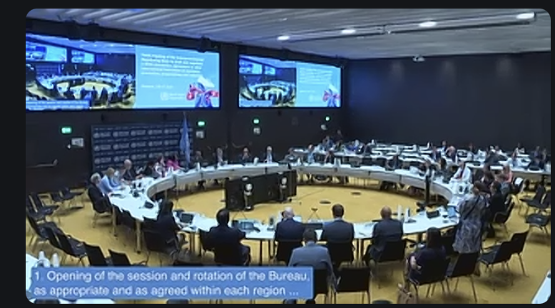 ⚕️Dr. Tedros opened the 10th Intergovernmental Negotiating Body for a #PandemicAccord today in Geneva. 

📏He encouraged negotiators to recalibrate and adjust to allow for reaching consensus.

🧵