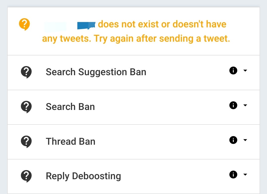 Maaf pinjem ht, aku mau tanya. Aku check shadow ban kok gini mulu ya? Padahal akunnya gak di private dan masih aktif #zonauang