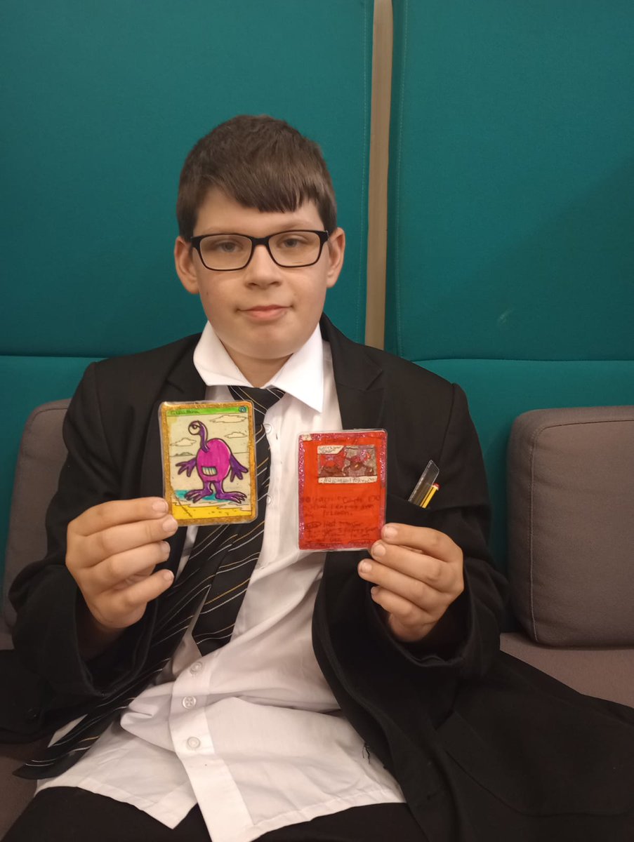 One of our members during his 121 made some creative Pokémon cards whilst getting support from a youth worker #pokemon #gottacatchemall