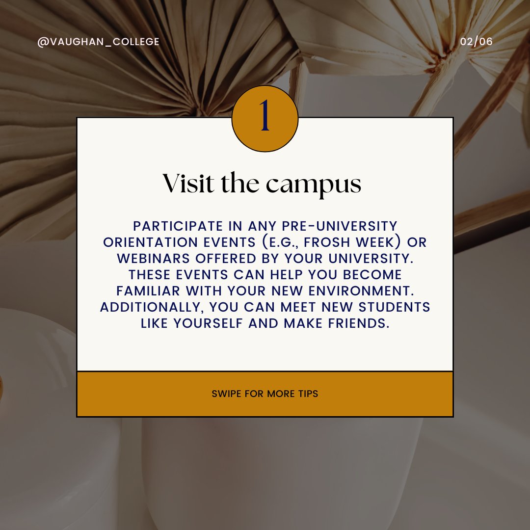 VaughanCollege's tweet photo. Congratulations to our Grade 12 graduates on their university acceptances! As you prepare for this exciting journey, here are five simple tips to help you get ready for university life! #Grade12 #universitylife #explorepage  #HighSchooltips #students #universitystudent #froshweek https://t.co/0SBu4sxyJL