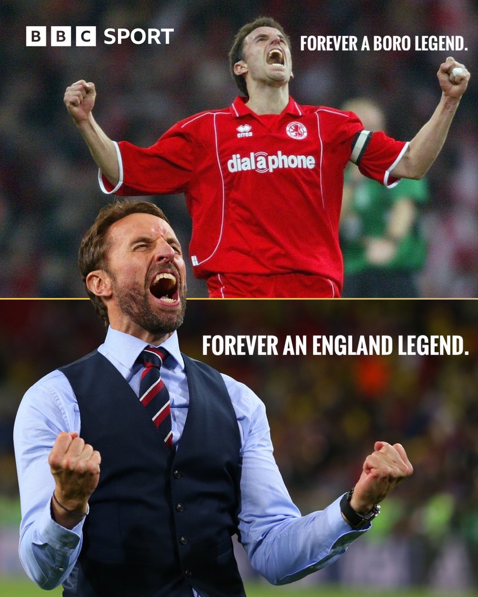 You made a small town believe.
You made your country believe.
Thank you, Gareth ❤️

#Boro | #UTB | #BBCFootball