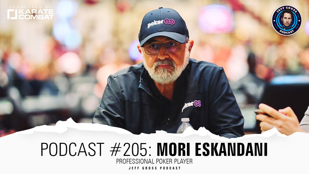 Giving away $50; Follow, Like, RT and comment with your favorite part of the podcast to enter!

NEW podcast w/ Mori @eskandani Eskandani who is the producer of many of your favorite American television poker programs such as Poker After Dark &amp; High Stakes Poker is now out on