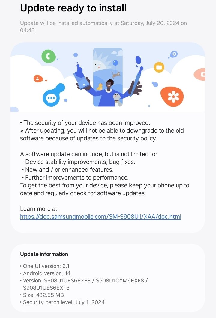 jacobdrj's tweet image. #Note22 with a security patch! 

Yay!