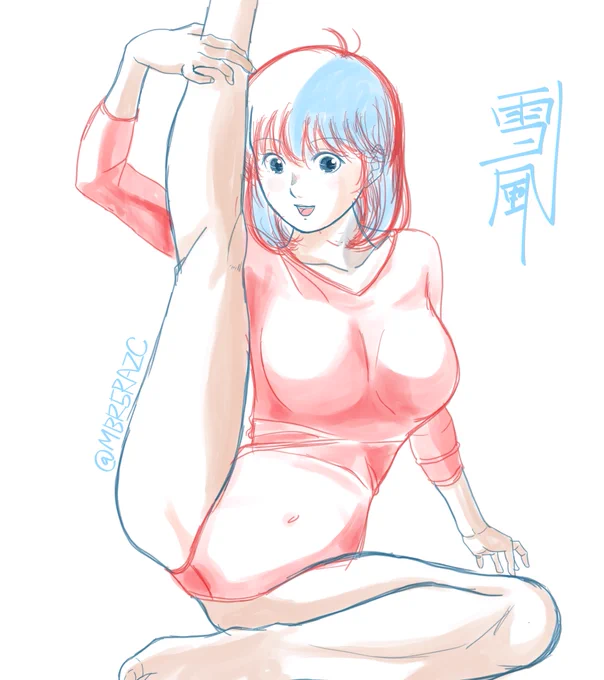 もう少し全身……主に下半身のバランス調整をすればなんとかなりそう(。'・ω・)? 