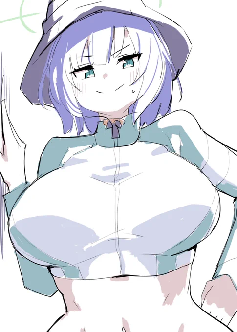 水着サキ #ブルーアーカイブ #ブルアカ
