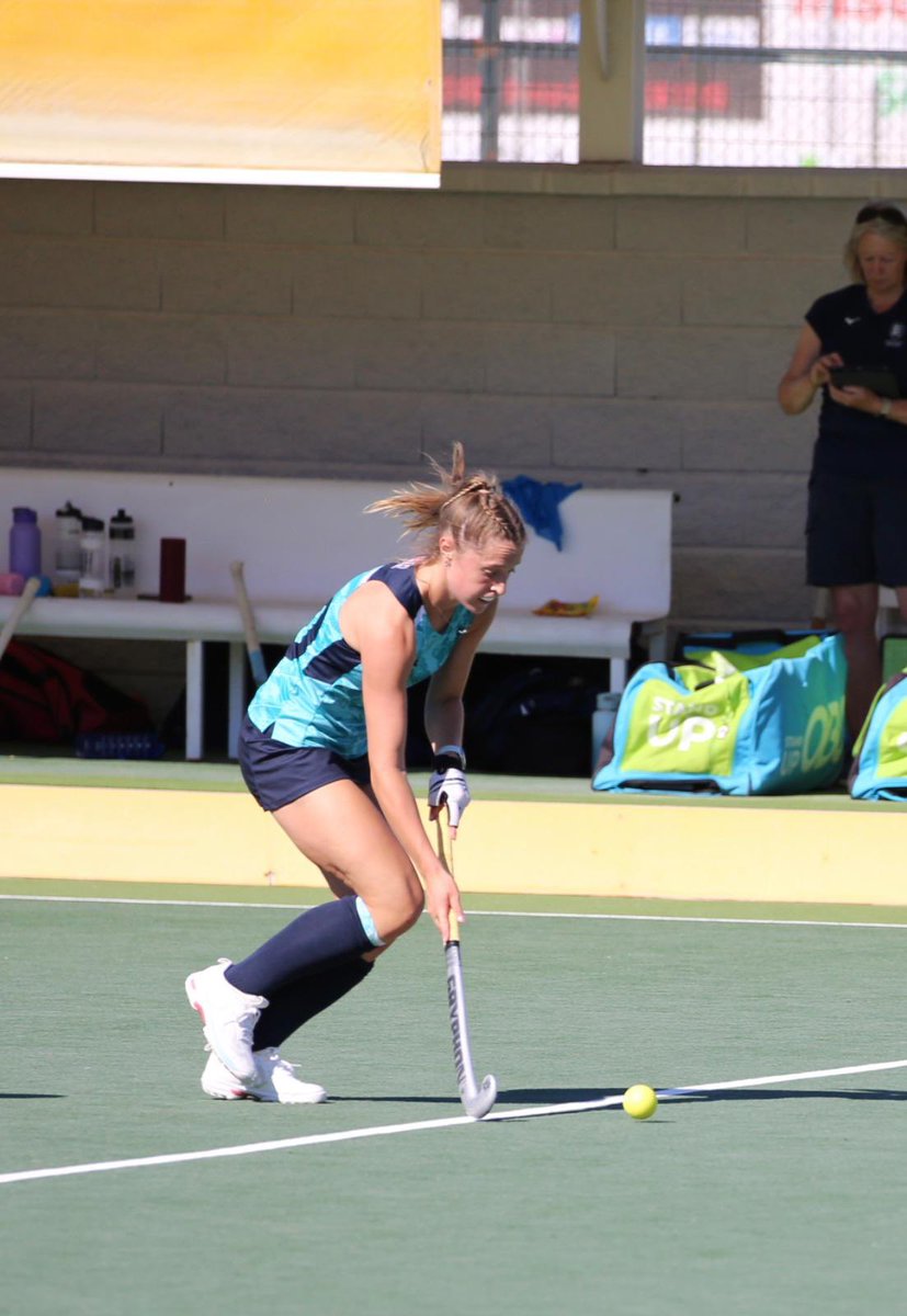 DeanCloseSport's tweet photo. So good to see @DeanCloseSchool Caitlin Thompson playing in the 7 Nations tournament for @EnglandHockey U18s today in the Semi Final against Belgium. A tight 2.1 loss but a Bronze medal match tomorrow against Spain.
#goodlucktomorrow https://t.co/SUV1KQPF5C