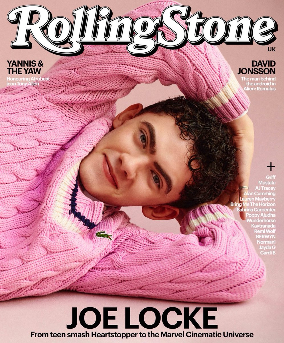 Ioverspring's tweet photo. JOE LOCKE ON THE ROLLING STONE COVER OHHH I FEEL LIKE A PROUD PARENT https://t.co/4P5uplcyLj