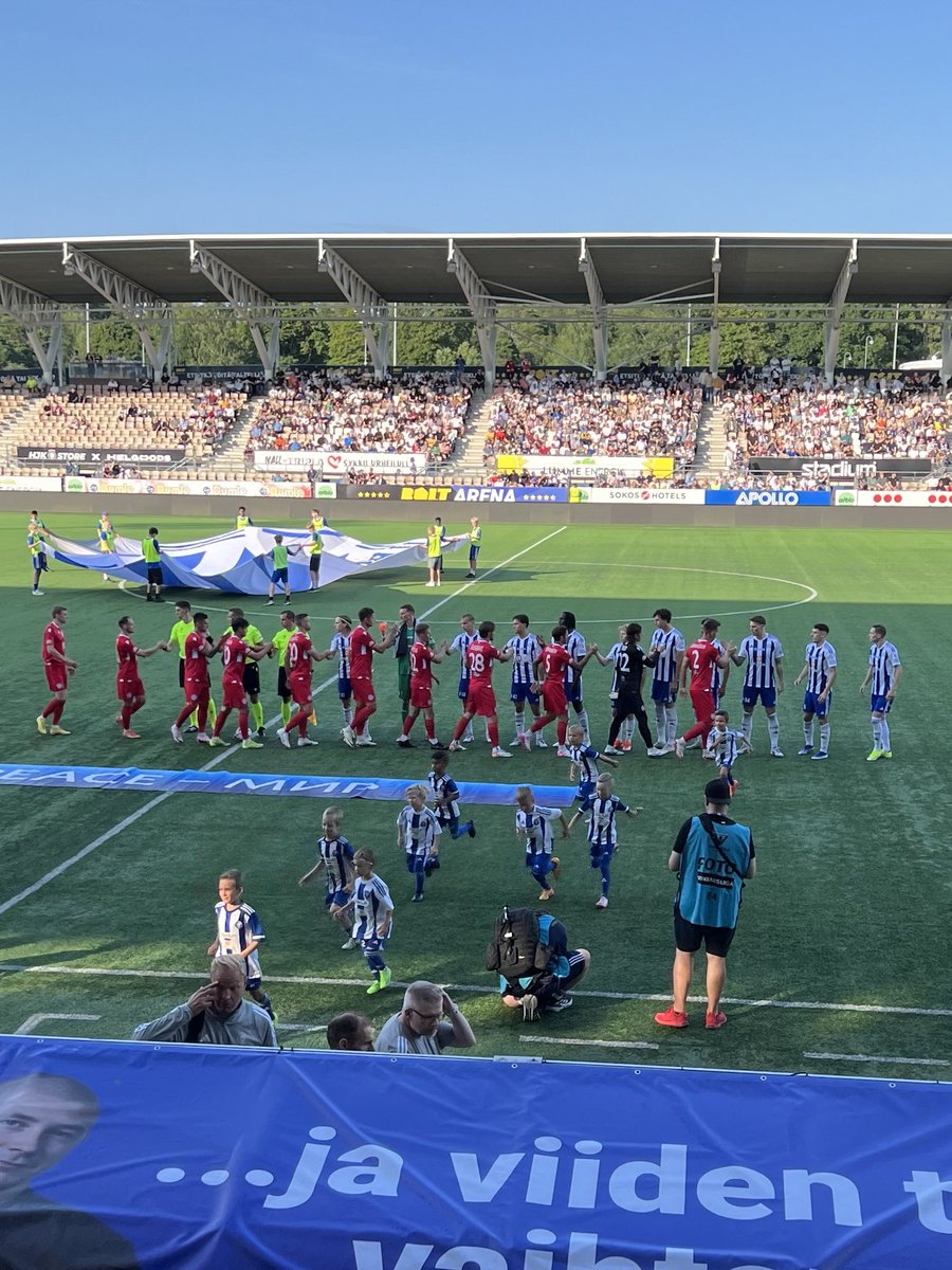 tomilod's tweet photo. ⁦#parastapaikanpäällä 
@hjkhelsinki @FkPanevezys⁩  UEFA CL karsinnat https://t.co/jDuuinT9zO