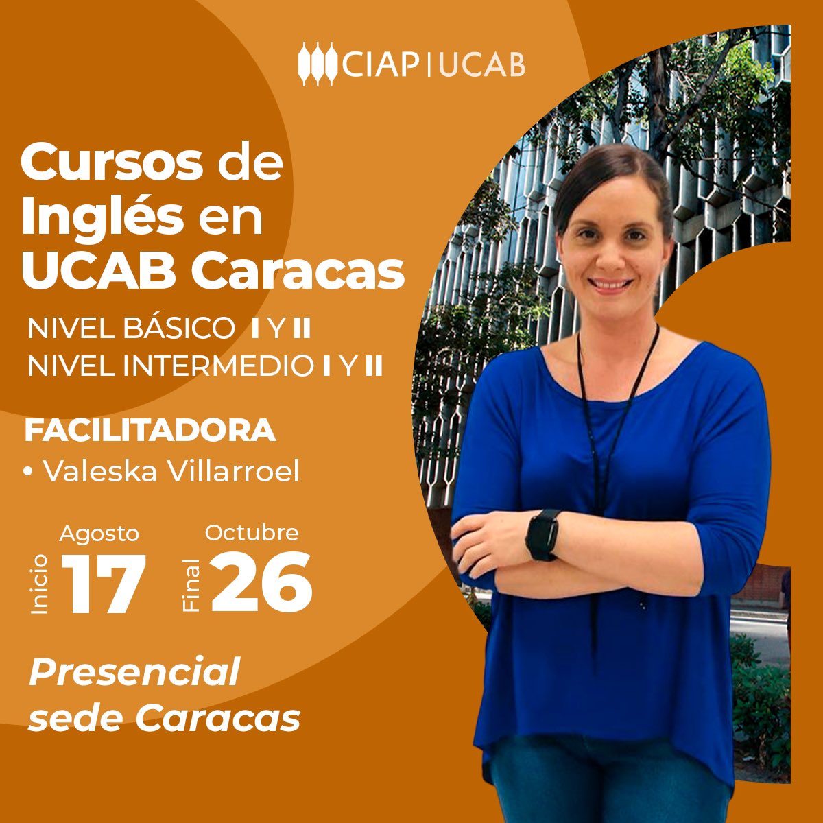 ciap_ucab's tweet image. Regístrate en el enlace y pregunta por los cursos de inglés en la UCAB

docs.google.com/forms/d/e/1FAI…

Te regalamos el examen para que sepas tu nivel