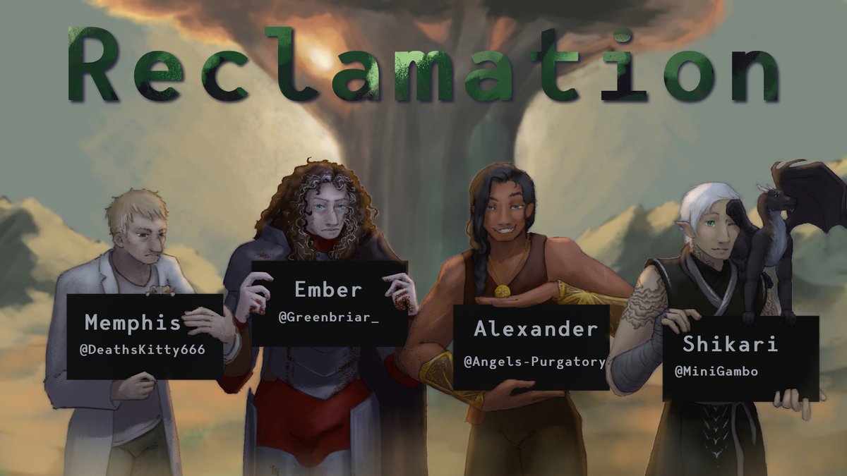 untold_realms's tweet photo. What does the city of Plektun have in store for us this time? Come watch #TheReclamation on the #UntoldRealms YouTube Channel or our Twitch channel! Links below! https://t.co/CPXDrXV1vh
