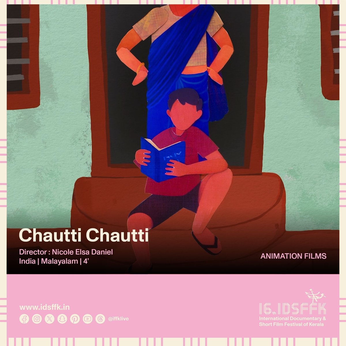 iffklive's tweet photo. In this short biographical animated film, a father narrates to his daughter his childhood memory of running away from home on his bicycle.

 #idsffk #idsffk2024 #animation #ksca #chalachitraacademy #idsffkani24 https://t.co/zsOiTD3scL