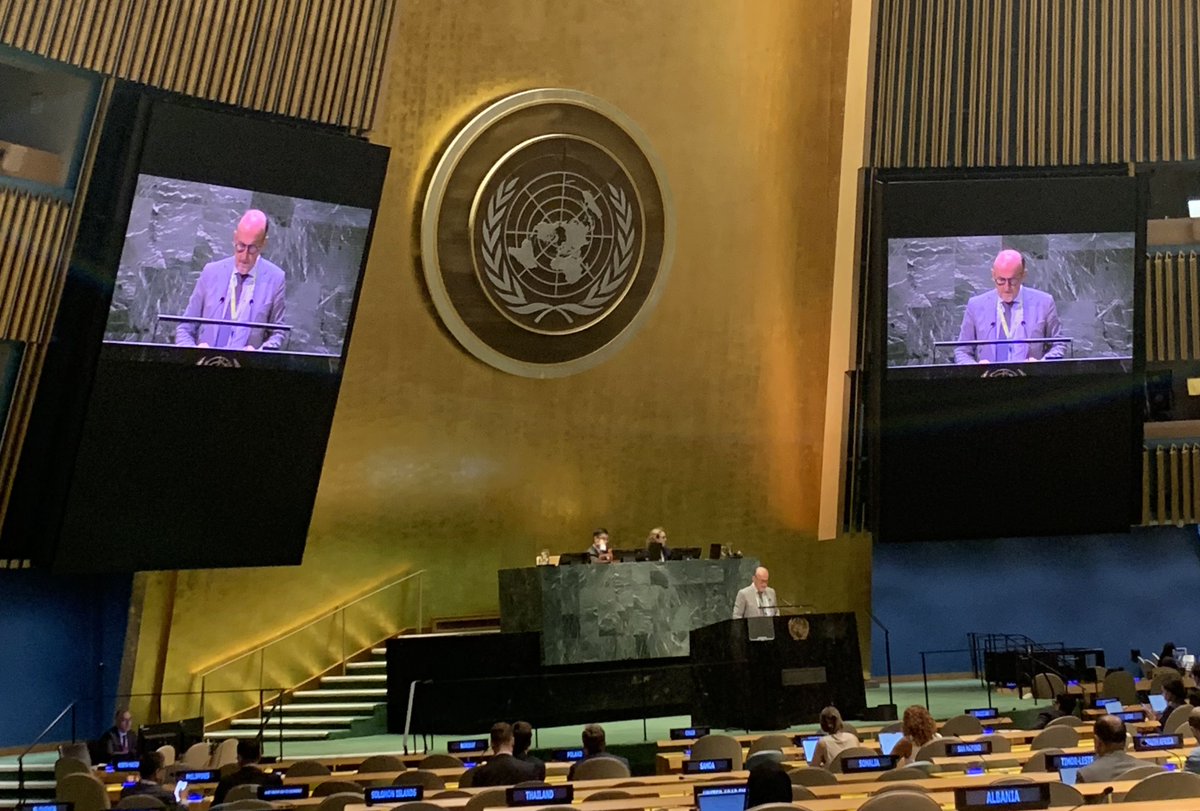 Denmark_UN's tweet photo. At the annual @UN General Assembly debate on Peacebuilding, the Nordics 🇩🇰🇫🇮 🇮🇸🇳🇴🇸🇪 suggest to,
➡️#InvestinPeace
➡️Prioritize prevention
➡️Partner w civil society
➡️Foster inclusion
➡️Enhance coherent approaches
Statement delivered by 🇩🇰➡️https://t.co/lPeleKTCi2 https://t.co/6X6sk5GeBI