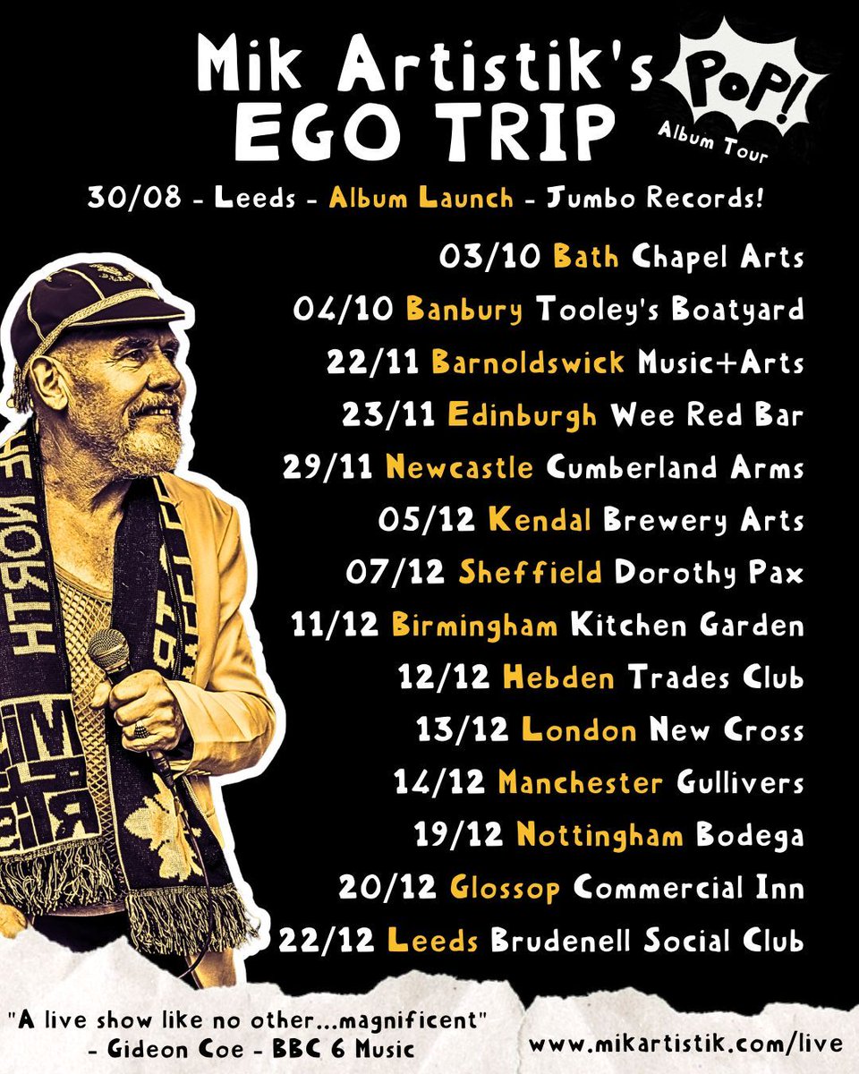 mikartistik's tweet photo. You might have heard... We've got an album coming out in August! 

And if you've seen us before, you'll know that we like to make a song and dance about things. So, we're going to fling ourselves up and down the country doing just that! 

Tickets here - https://t.co/1e1rqi378I https://t.co/iA5Riyj6xo