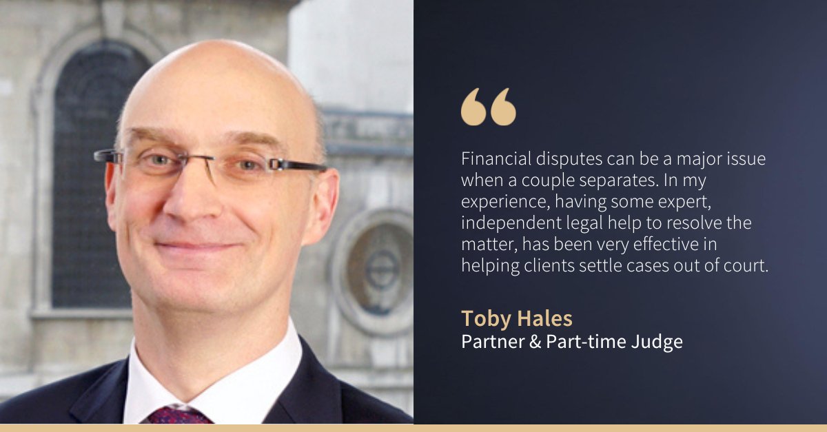 irwinmitchell's tweet photo. We’re thrilled to launch a Private Financial Dispute Resolution service to help couples settle cases without costly court hearings. Led by #FamilyLaw Partner Toby Hales, this service offers a faster, and less formal way to reach financial settlements: https://t.co/zIfd3goaO7 https://t.co/QeyIQJJnAS