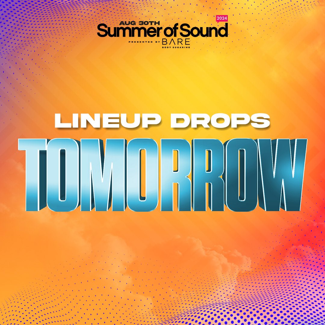 Summer Of Sound tweet media