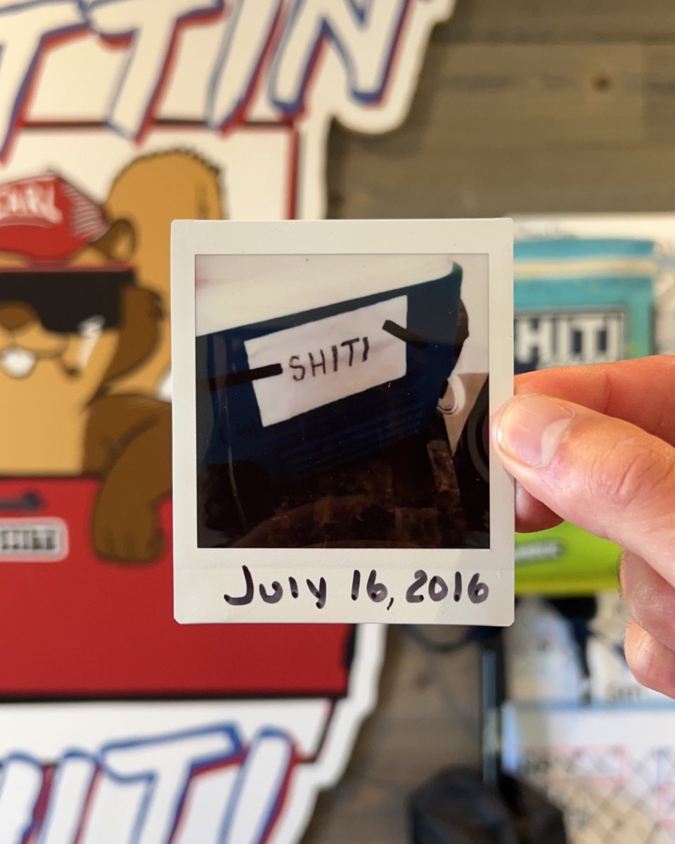 HAPPY BIRTHDAY TO SHITI COOLERS!🍺 On this day 8 Years Ago, SHITI was born.

Thank you! &amp; to the best Crew out there, we cheers to gettin' SHITI and Stayin SHITI! 
- SHITI Coolers🧊