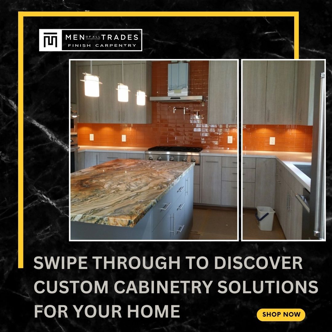 trades_men's tweet photo. Transform your home with Men of All Trades' custom cabinets! Our expert craftsmen design and build cabinets tailored to your style and needs.

 #CustomCabinets #HomeImprovement #QualityCraftsmanship https://t.co/jiO3x5iYq2