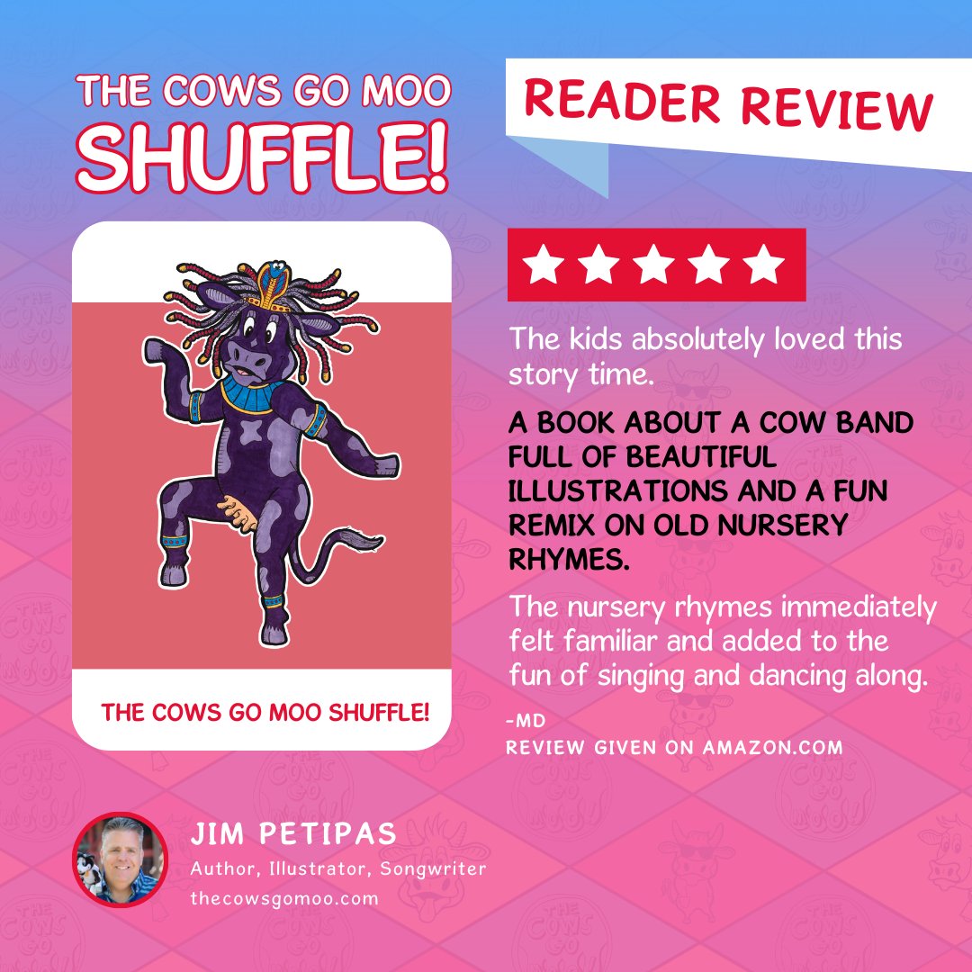 TheCowsGoMoo1's tweet photo. Bring the fun of 'The Cows Go Moo Shuffle!' into your home! ✨

These TCGM merch items are great accompaniments, too: 
✔️ Beaker Plushie Toy 
✔️ Activity &amp; Coloring Books 
✔️ Moo Mugs

Enjoy 15% OFF when you use “DISCOWNT15” at checkout. Head to https://t.co/r3SUi9utwi  today! https://t.co/NNO5Bo0bke
