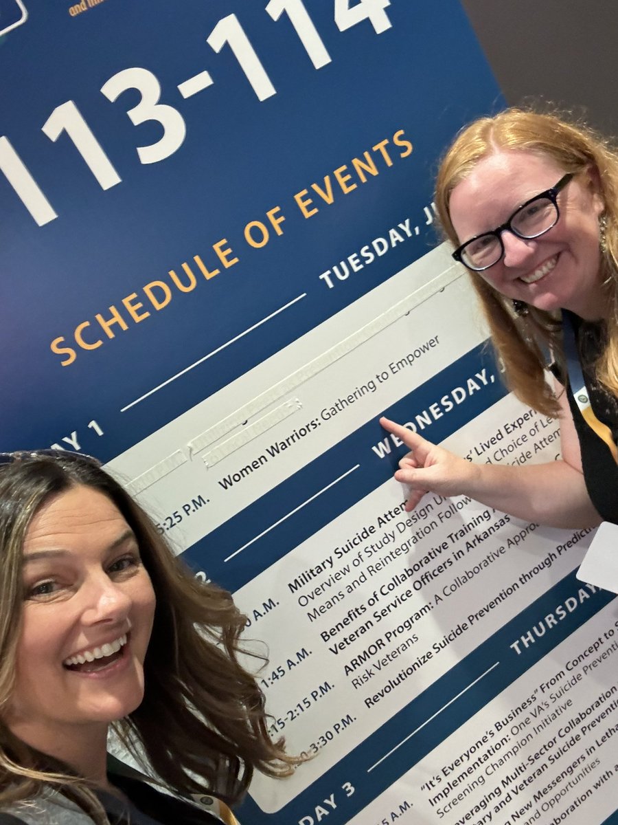 cschauer's tweet photo. Getting ready to present on the women veteran suicide prevention!

@iava 
@MercyOne_Iowa 
@TrinityHealthMI 
#increasethereach
#iavaleads https://t.co/vrp84TmNDL