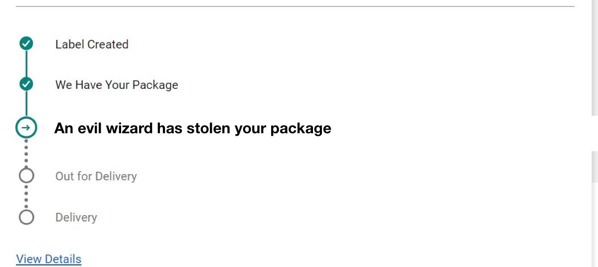 gregthesorcerer's tweet image. Oh come on!