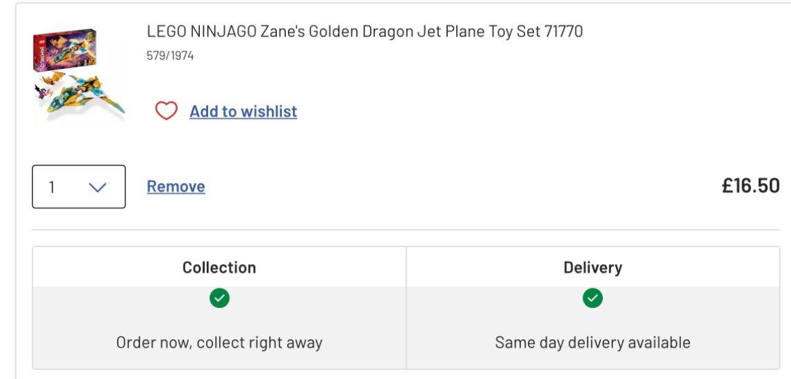 ToyAlertsUK's tweet photo. Lead given for £15 (Inc discount) in June last year ➡️ Sold for £49 a year later, giving around a 150% ROI within 12 months 😅 https://t.co/cOScIdDmMl