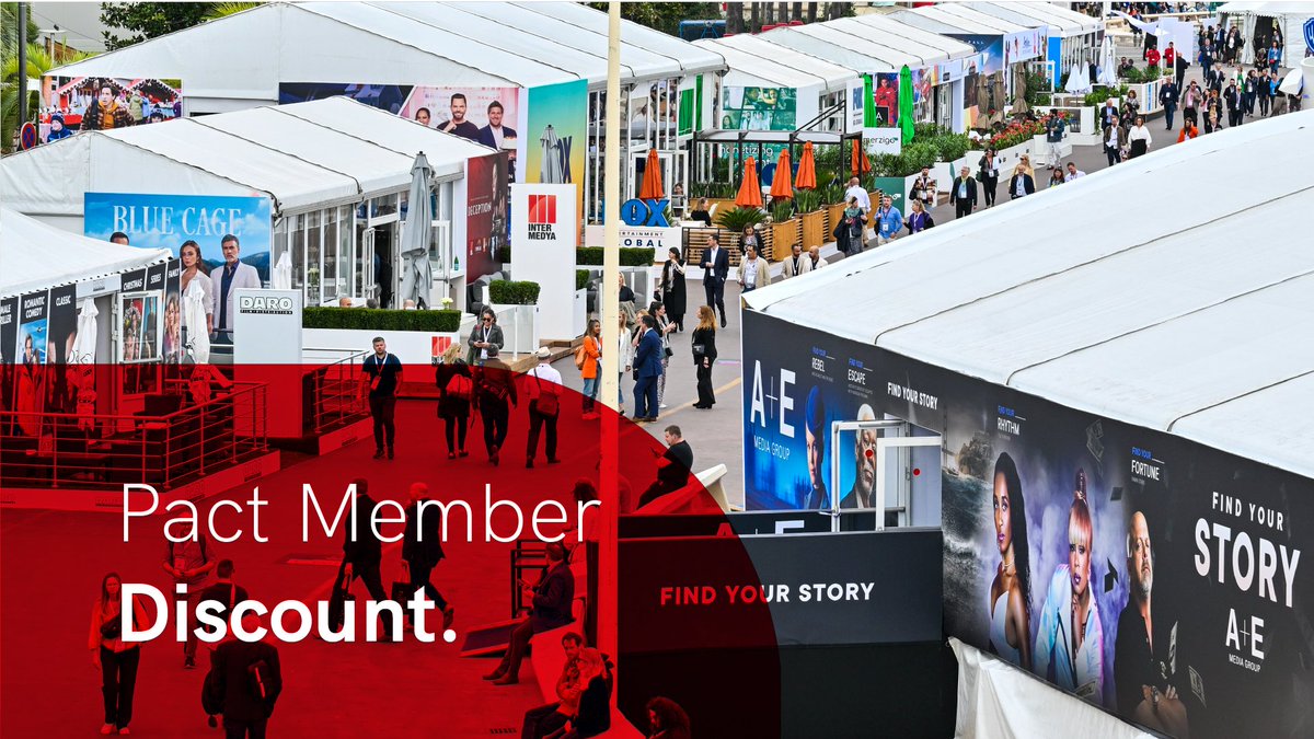 PactUK's tweet photo. Reminder: 🌴🎬 #UKIndies: Are you planning to attend #MIPCOM or #MIPJunior this October? 

We have a generous registration discount exclusively available to Pact members: https://t.co/sdrN0yCI3U https://t.co/wJPjf1ZIDq