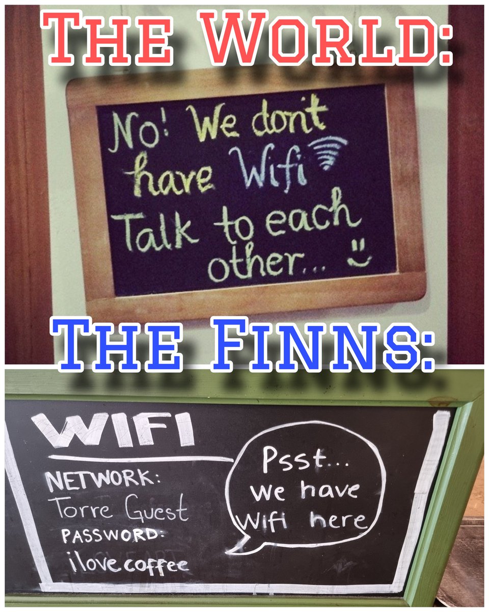 kvegh's tweet image. The world: talk to each other!
The Finns: shhhh, no need to speak...

#finnish #helsinki #veryfinnishproblems