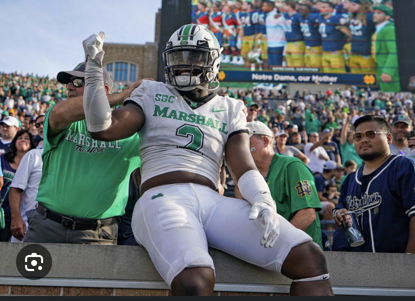 johnnymoody_3's tweet photo. After a great conversation with @_CoachBaker2 I am thankful to receive an offer from the University of Marshall @HerdFB @CoachWarren23 @KoachJDrake @TerrellPinson @CoachL__ https://t.co/bwDwsctQFi